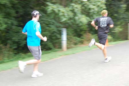 Lynchburg, running, Percival's Island