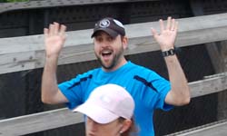 Lynchburg, running, Percival's Island