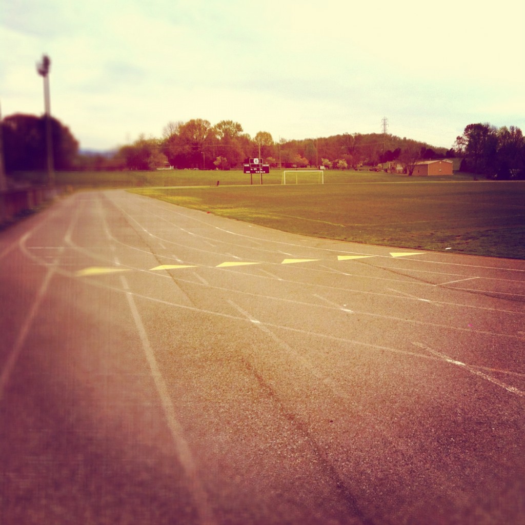 Liberty High School track, Bedford, Va.