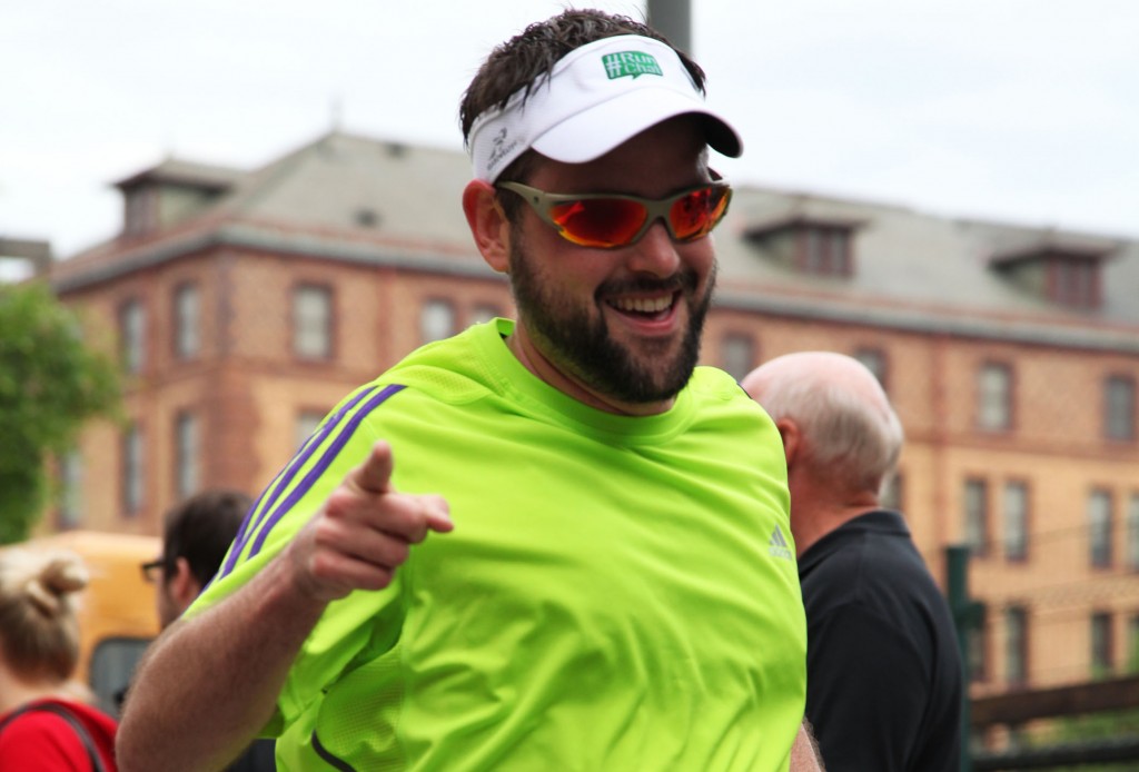 Finish line, Blue Ridge Half