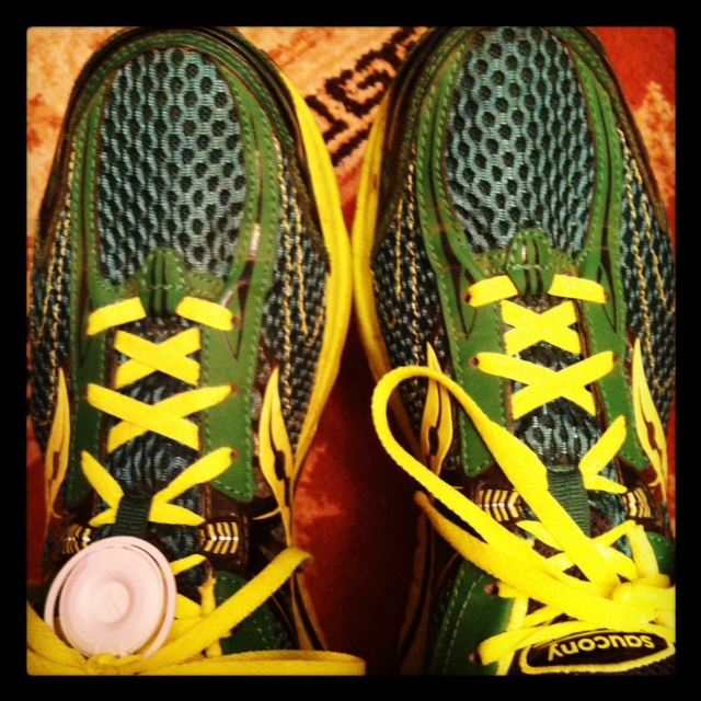 Saucony Mirage, green