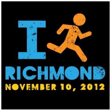 2012 Richmond Marathon training logo