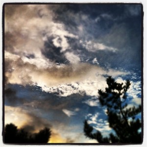 Weird skys in Richmond, #rva