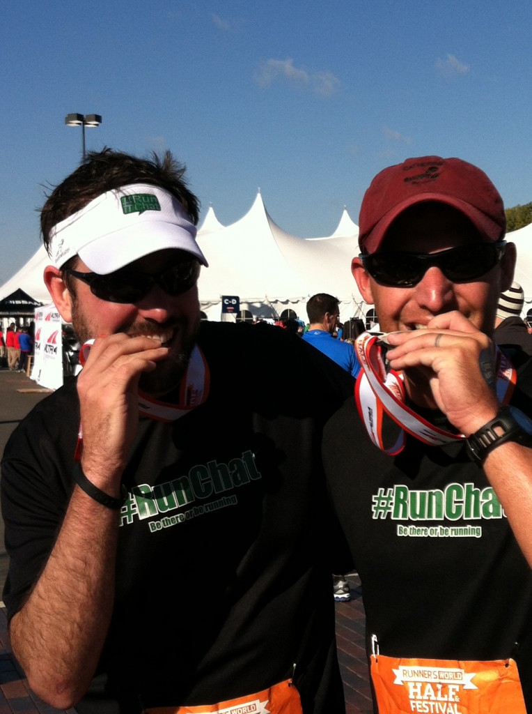Runner's World Half #runchat guys