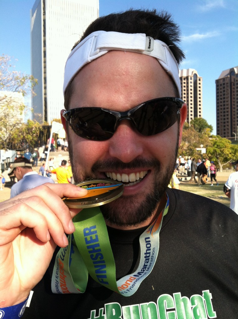 2012 Richmond Marathon finish