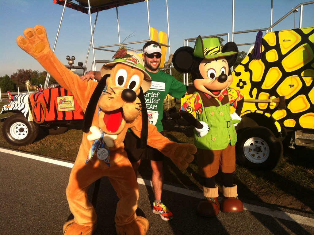 Walt Disney World Marathon, Mickey, Pluto