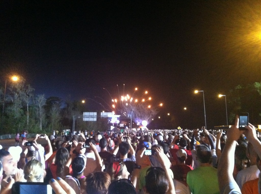 Disney Marathon start