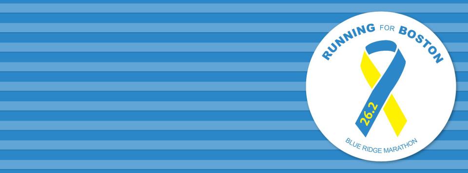 Blue Ridge Marathon Running for Boston