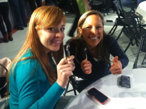 Eat Run Repeat and Stuftmama with their tiny silverware. 