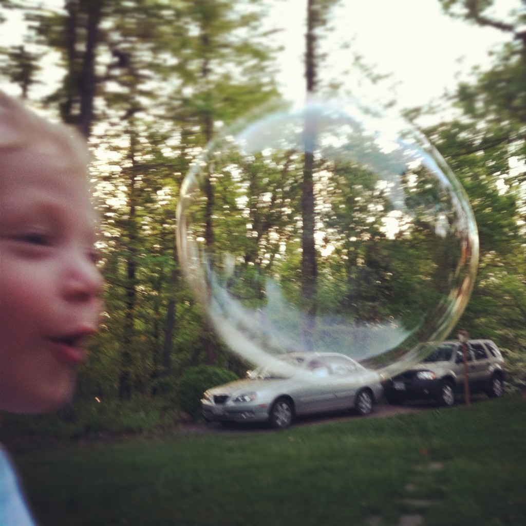 thankful for bubbles