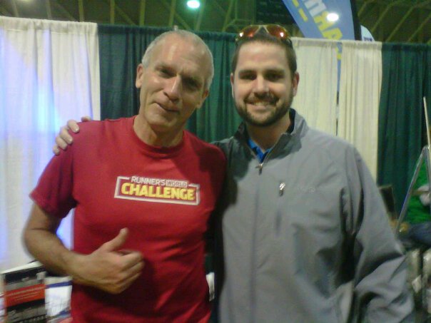 My first meeting with the great Bart Yasso in early spring 2011. I was coming off an injury and had given up on long distances. About 10 minutes after meeting Bart, I signed up for the Baltimore Marathon, which is in the photo below.