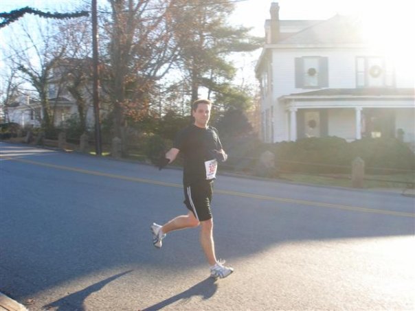 My first 10K, the Christmas Classic in my hometown of Bedford, Virginia.