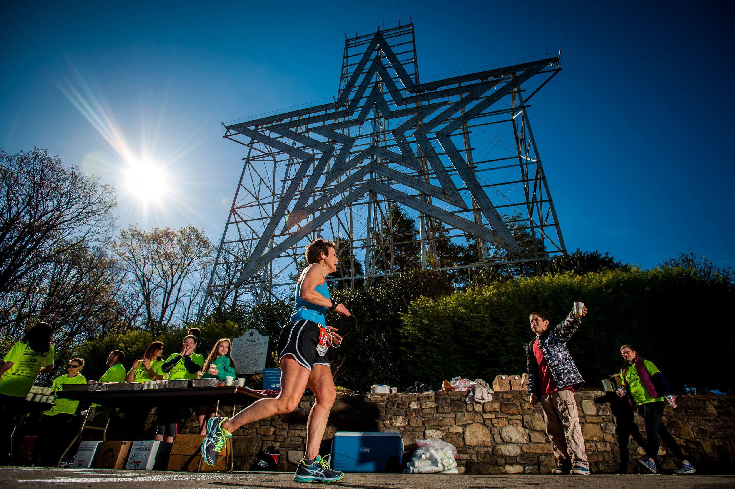 Blue Ridge Marathon at the Roanoke Star | photo credit: Roanoke Outside