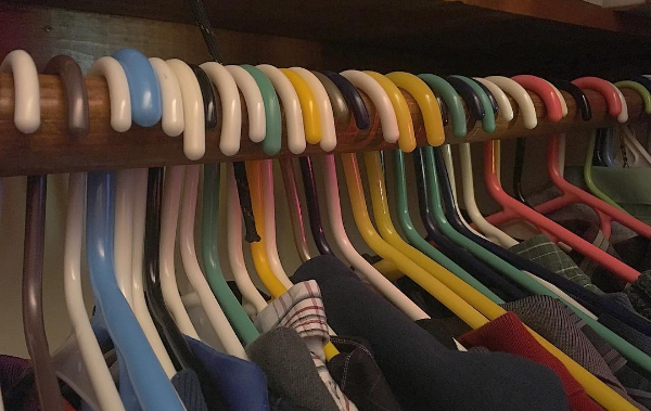 The closet project was done on Jan. 2. Flip the hangers the opposite way to start off the year; flip them after wearing. Get rid of the clothes not worn after a few months.&nbsp;The current plan is to do this again at the end of April and the end of…