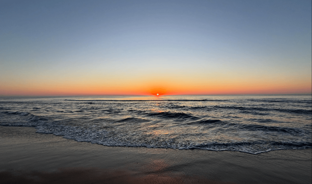 Sunrise at the outer banks